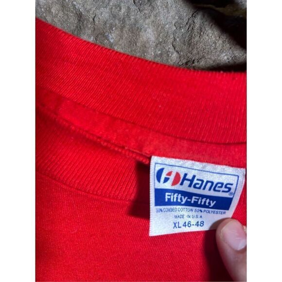 Men’s XL - Vintage‎ 1980s Houston Ballet Nutcracker Tshirt Single Stitch Red - Picture 3 of 6